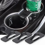 Car Cup Holder Limiter Fixing Clip Self-adhesive Universal Auto Water Cup Slot Limit Pad Car Bottle Console Slot Slip Limiter