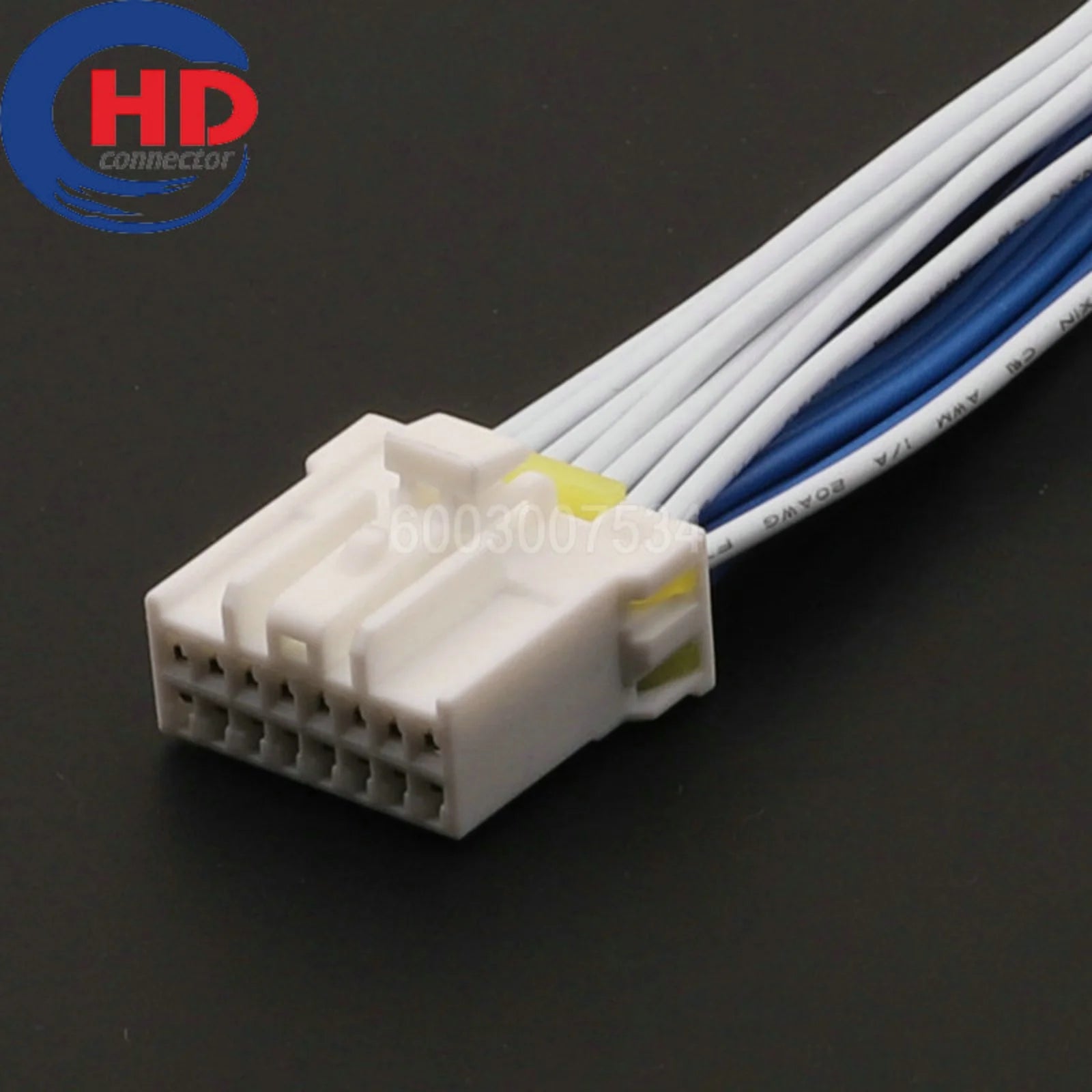 16 Pin Connector Unsealed Female Connector Cable Plug Motorcycle Electrical Harnesses for MG610360