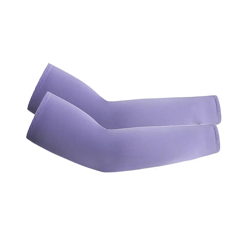 Camouflage Ice Silk Sleeve Cover Men Women Sun Protection Windproof Arm Sleeves Oversleeve for Outdoor Fishing camping Cycling