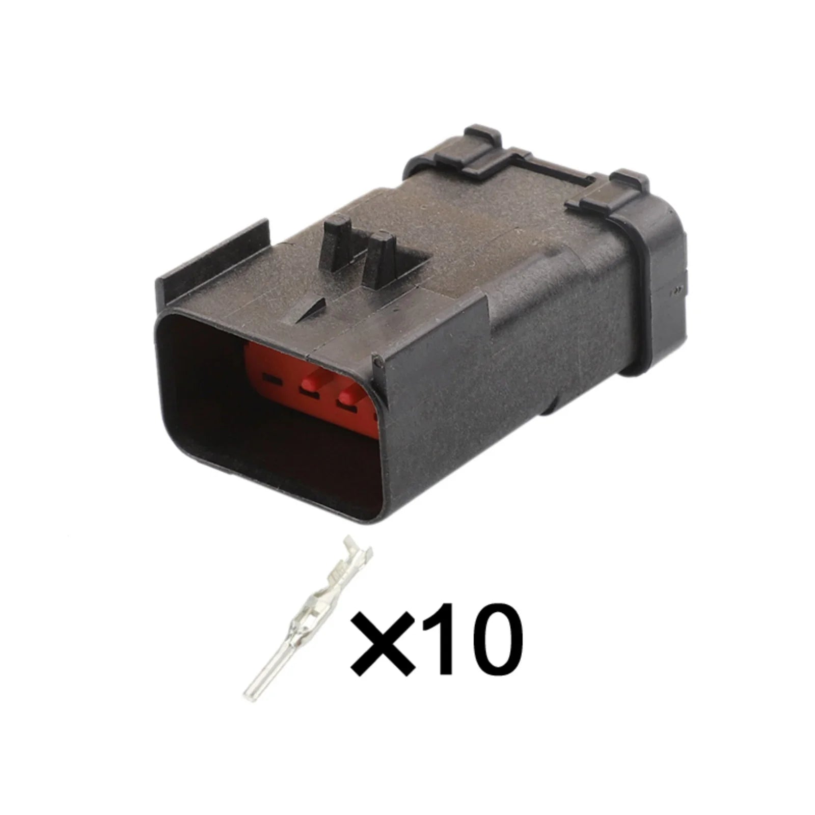 10 PIN Connector FCI 2.8mm Series Male Female Connectors Wiring Harness For Fuel Pump 54201016 54201009