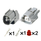6181-0227 6189-0386 1 Pin 2.0 B Series Vtec Solenoid Plug 1-10 Sets Female Vtec Solenoid Plug VTEC Speaker Plug BS Speed Sensor