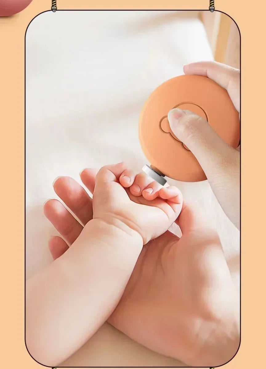 Electric Nail Grinder for Babies And Kids Home Use Polishing Set Nail Clippers Kit for Children Amagi