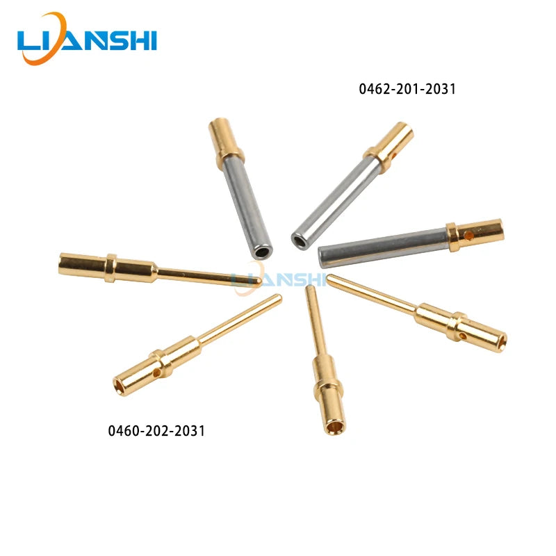 0460-202-2031 Connector Instrument Terminal DTM Gold Plated Aviation Pin Pin Spring 0462-201-2031