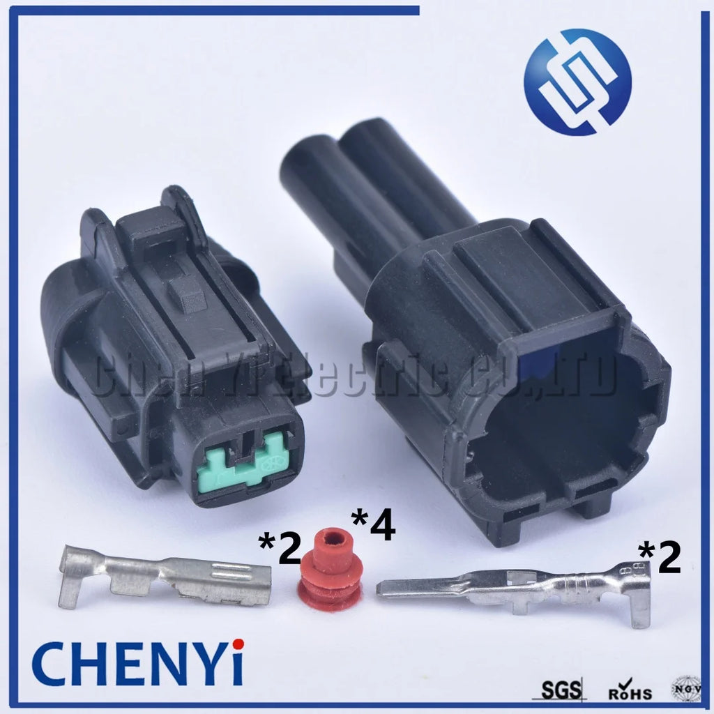 2 Pin Auto waterproof connector Fog turn signal width indicator wires plug 6185-0865 6918-1774 6188-0552 For Nissan TEANA SYLPHY