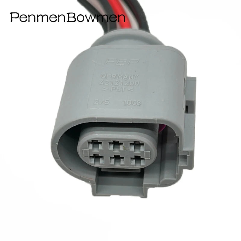 1 Set 6 Pin 1.5mm EGR Valve Female Waterproof Electrical Cable Connectors Plug Wire Harness 1J0973713G 42121200