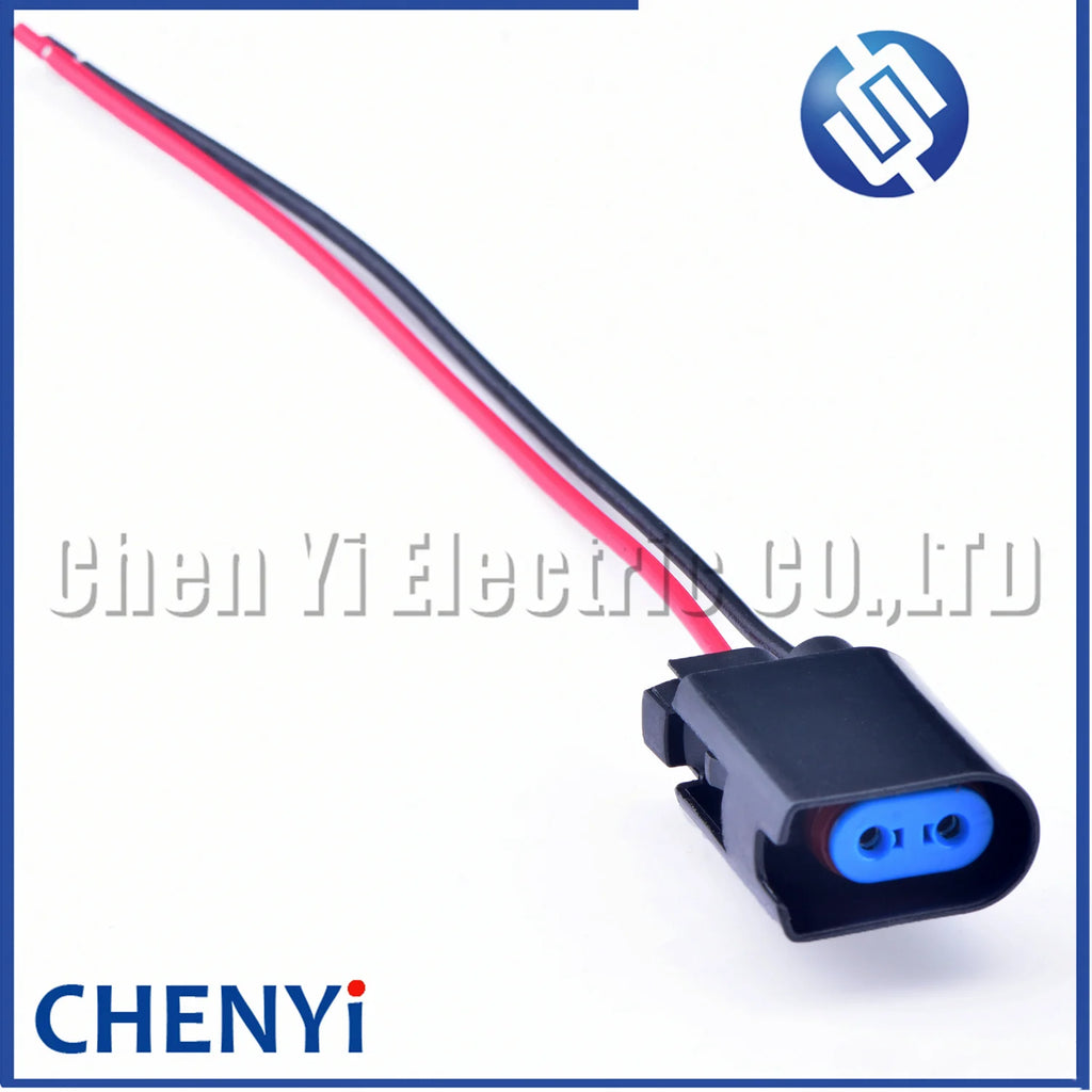2 Pin/Way Female or Male Brake Pad Sensor Connector Wheel ABS Sensor Scoket Plug Wire Harness Pigtail 2-1437712 For Ford
