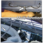 Car Windscreen Washer Joiner Pipe Connector T Piece Straight 3 Way Y Piece Air Fuel Water Petrol Wiper Washer Nozzle Hose