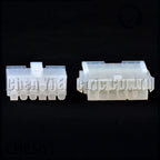 5 Pcs 12 Pin Automotive electronic connector wire harness plug socket 5557-2*6R 5559-2*6P male or female with Pins