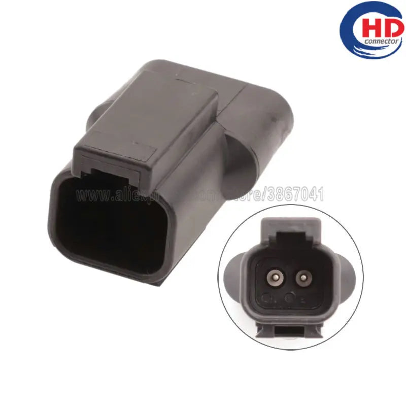 2pin auto waterproof   electric   plastic  wire   harness   connector DT04-2P-RT01