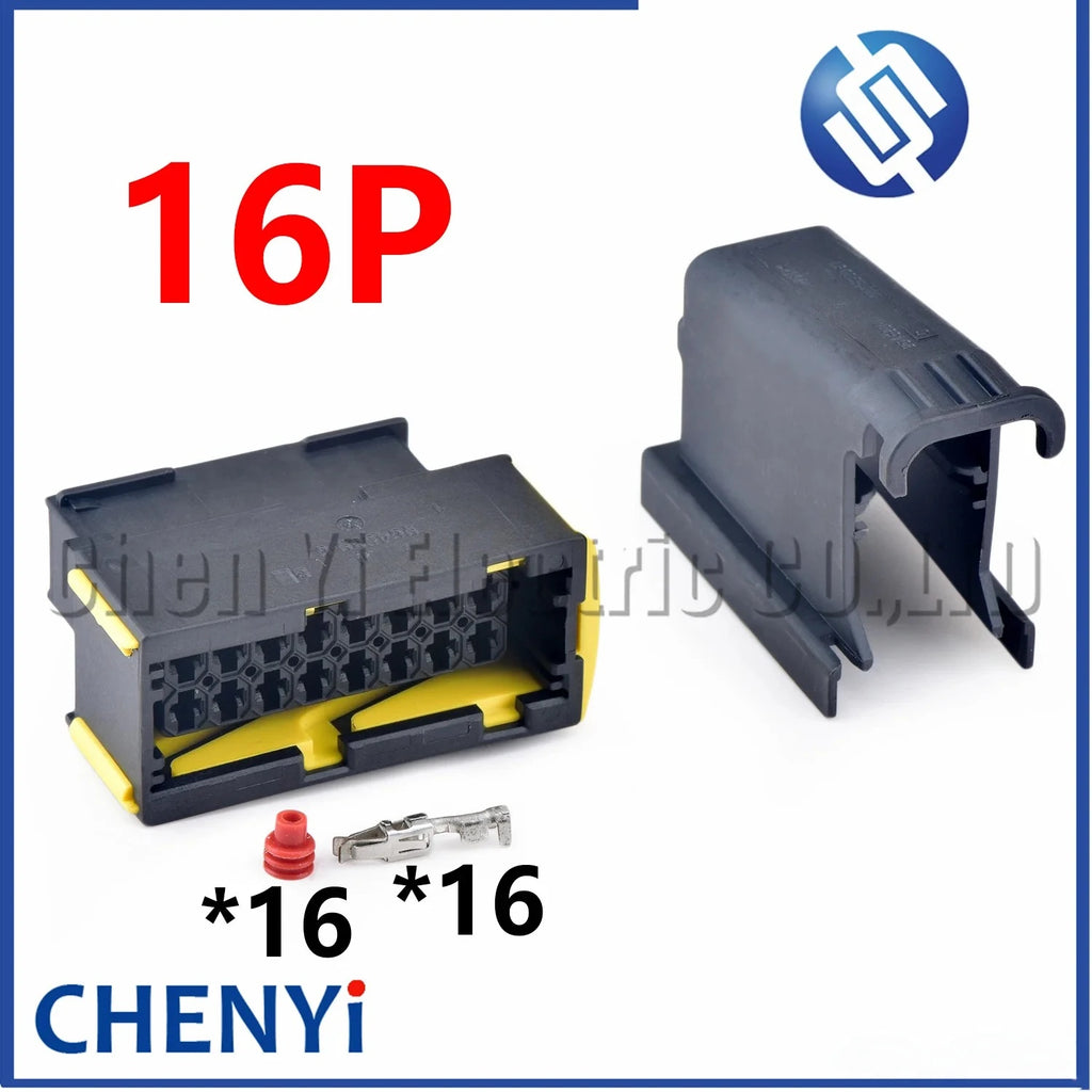 15 Pin 16P  Automobile connector Board Wire harness Plug 0001530022 964589-1 2-968814-2 968815-1 968814 29688142 For truck