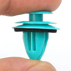 100/20PCS Auto Door Panel Clip with Seal Ring Auto Fastener Rivet Bumper Clip Retainer Car Interior Retaining Accessories