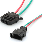 2 Pin Automotive Unsealed Male Female Connector Car Light Box Cable Electrical with Wires Socket 191972712/1-929596-1 191972702