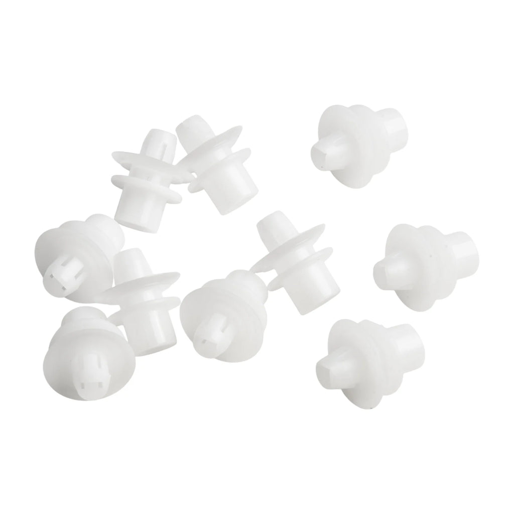 10pcs Car Interior Bumper Mud Guard Trim Clips For Smart For Fortwo 450 451 For Cabrio Coupe Rear Mudguard Fastener Kit Clips