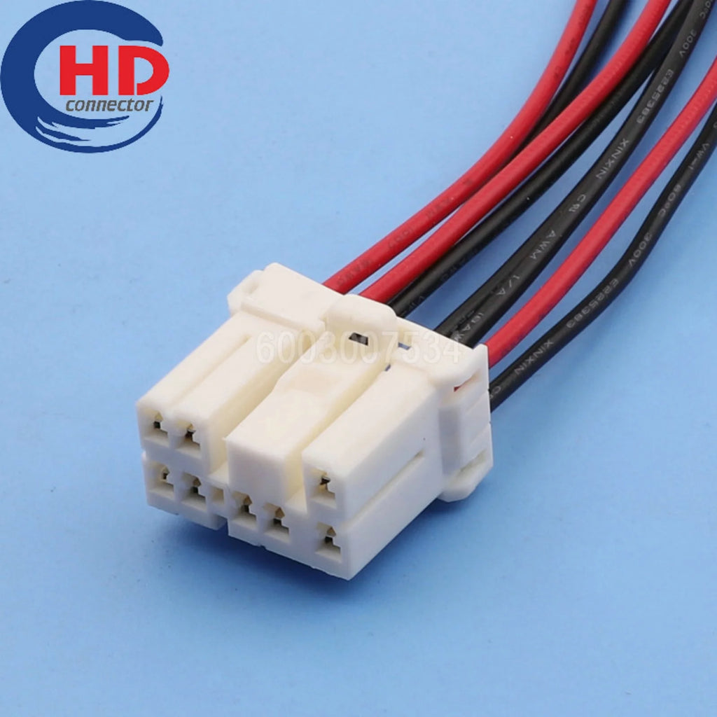 8 Pin Connector Unsealed 1.8mm Series Male Female Connectors Cable Plug Motorcycle Electrical Harnesses 174931-1 1-173850-1