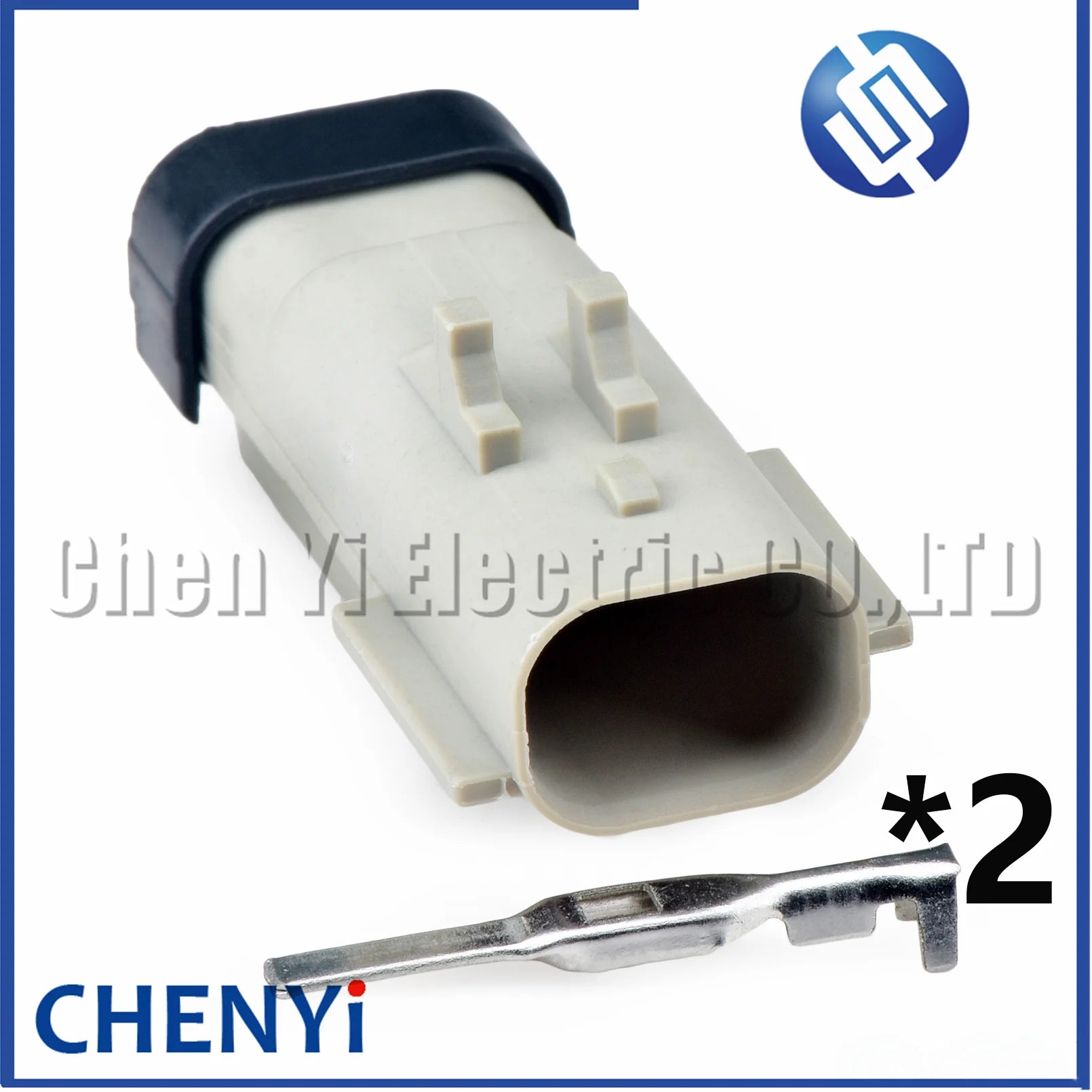 2 Pin automotive waterproof connector Air solenoid valve plug 54200207 54200261 54200206 For Cummins Jeep Lincoln Chrysler