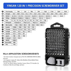 Car 115-in-1 Screwdriver Tool Set: Get Ready For Any Repair Job - IncludesTools For Cellphones, Laptops, Cameras & More Amagi