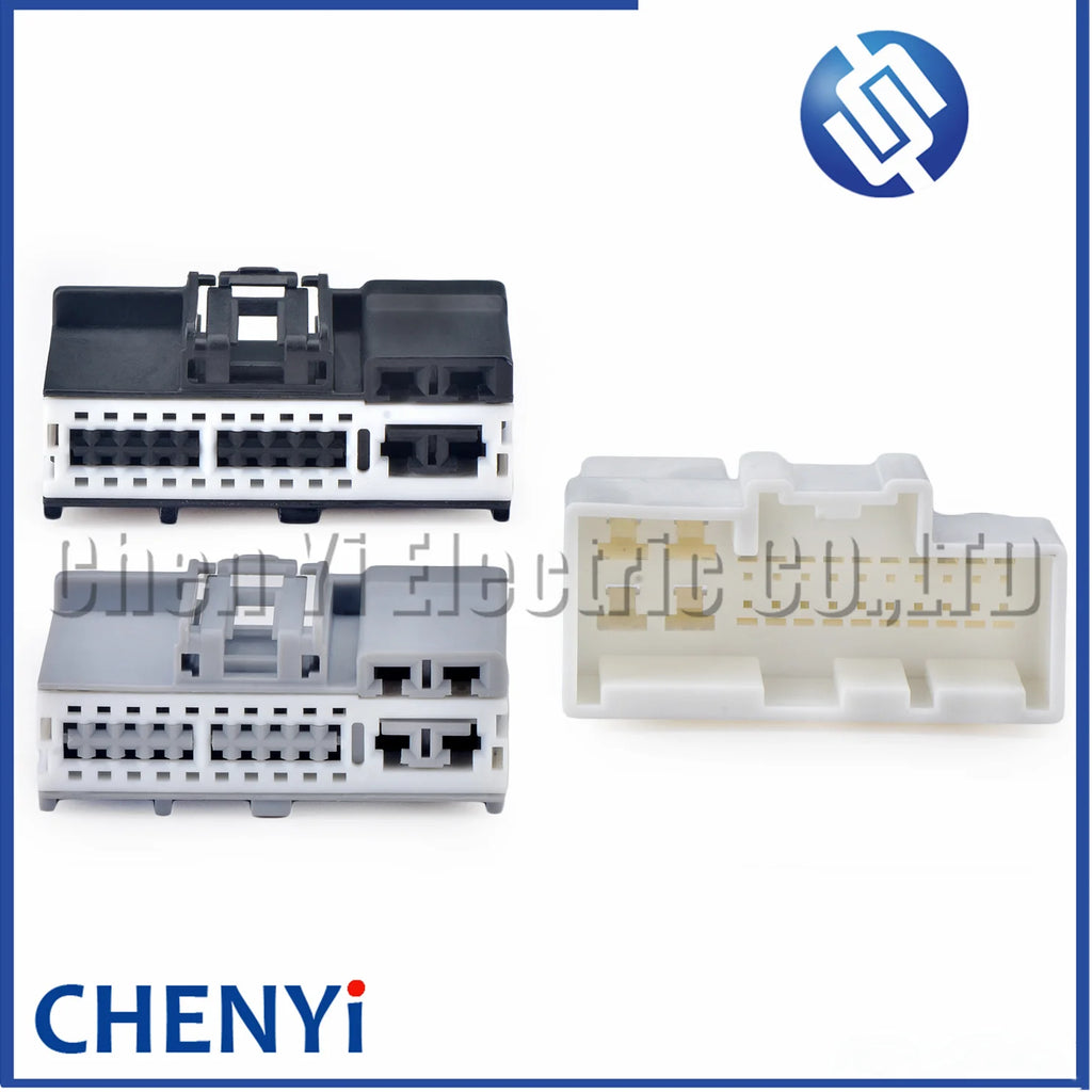 24 Pin Auto connector Door car window module engine automatic start stop module plug 54001400 2288274-1 2288274-2 For Ford