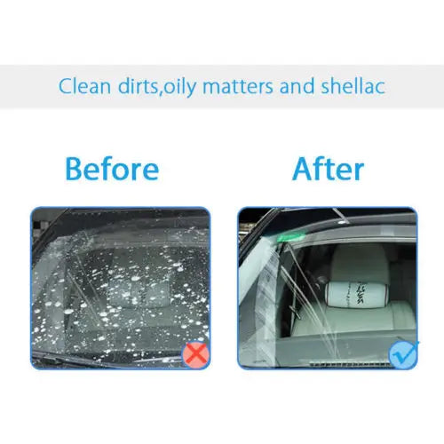 100/10pcs Car Glass water Cleaner Effervescent Tablet Auto Window Solid Cleaning Automobile Car Glass Wiper Washing Tablets