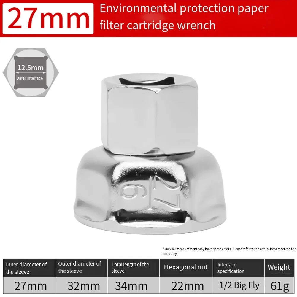 1 Pc Wrench Auto  Tool End Cap Oil Filter Wrench Cap Auto  Hand Tools Remover Tool  Replacement Car Accessories