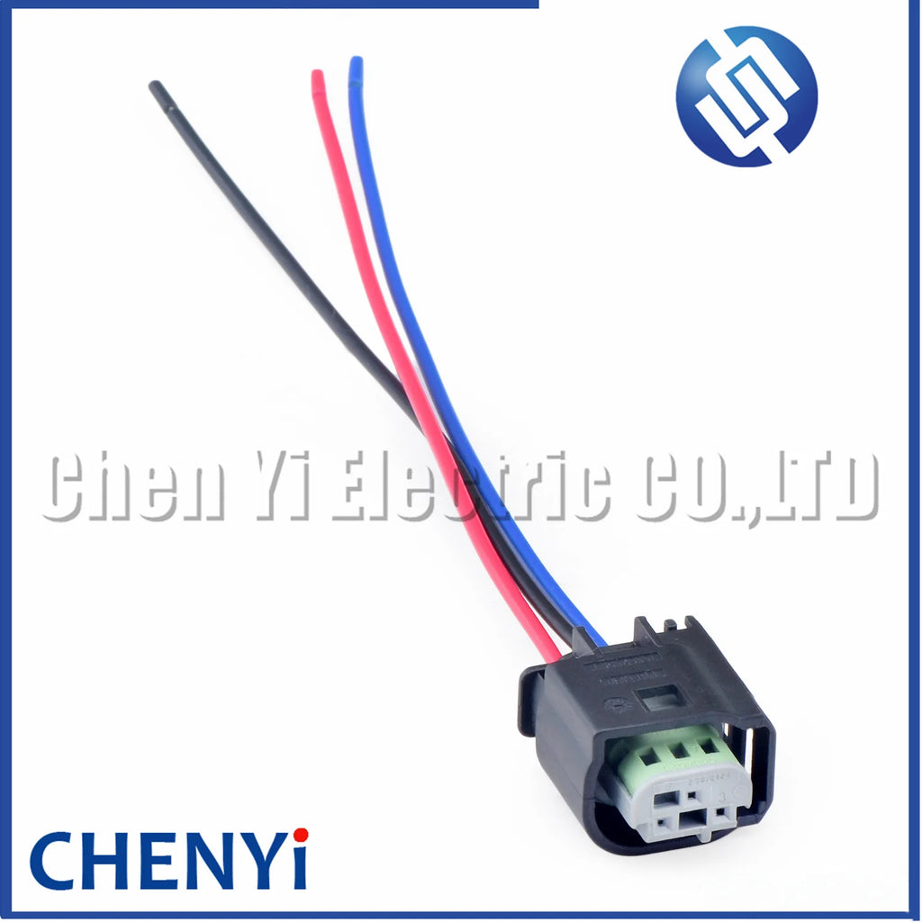 3 Pin way auto PDC Parking Sensor Connector 2-967642-1 1J0 972 483 A 8E0971934 Car waterproof connector Cable Wire harness plug