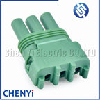 3 Pin green Automotive waterproof connector map Sensor Wire harness plug 12020403 with male or female Pins For GM