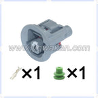 1 Pin Connector Waterproof 2.2mm Female Connectors Motor Electrical Harness Wiring Housing Cable Socket for Toyota 7283-1114-40