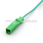 2 PIN Unsealed 0.6mm Series Male Female Connectors Motorcycle Electrical Harnesses Wiring Harness IL-AG9-2P-S3C1 IL-AG9-2S-S3C1