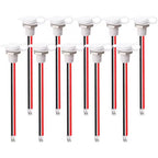 Flush Mount USB Type C Waterproof Receptacle 5V 3A Female Socket Pigtail 2 Pin Power Connector Retrofit Auto RV Marine Car Parts