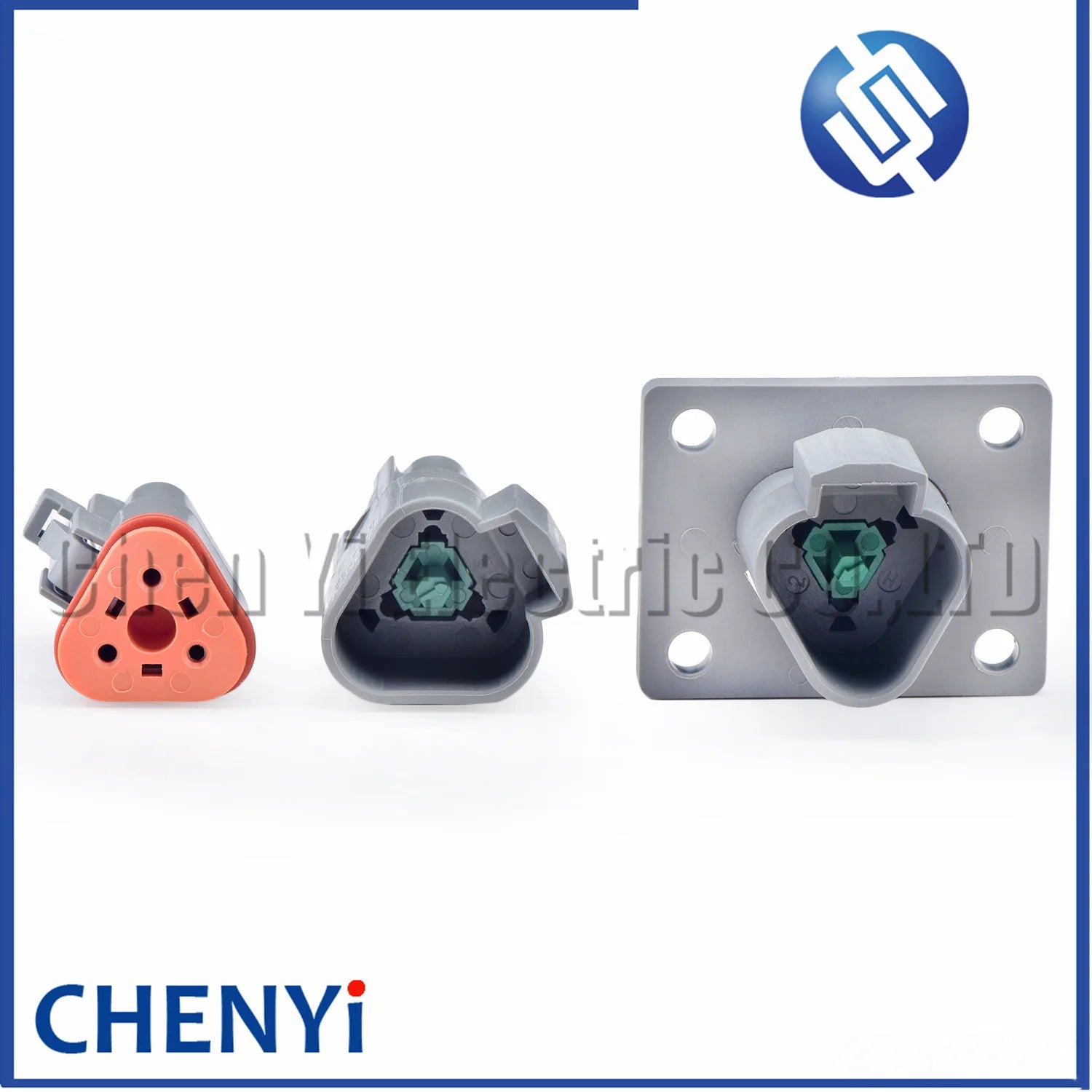 3 Pin Automotive Waterproof Connector Male or Female Wire harness plug DT06-3S DT04-3P DT04-3P-L012 For Deutsch DT series