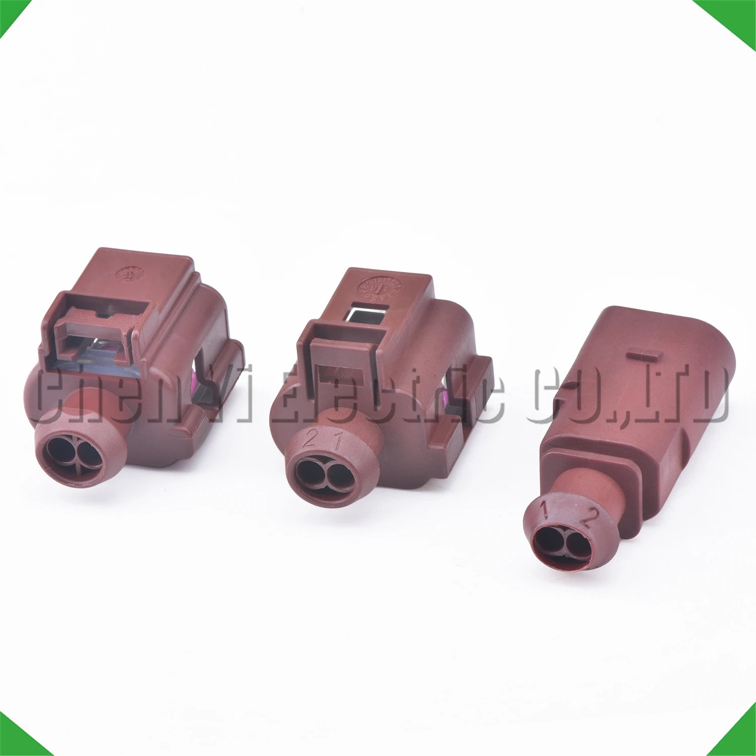 2 Pin Auto Connector Electric hand brake wheel cylinder motor temperature sensor plug 1...