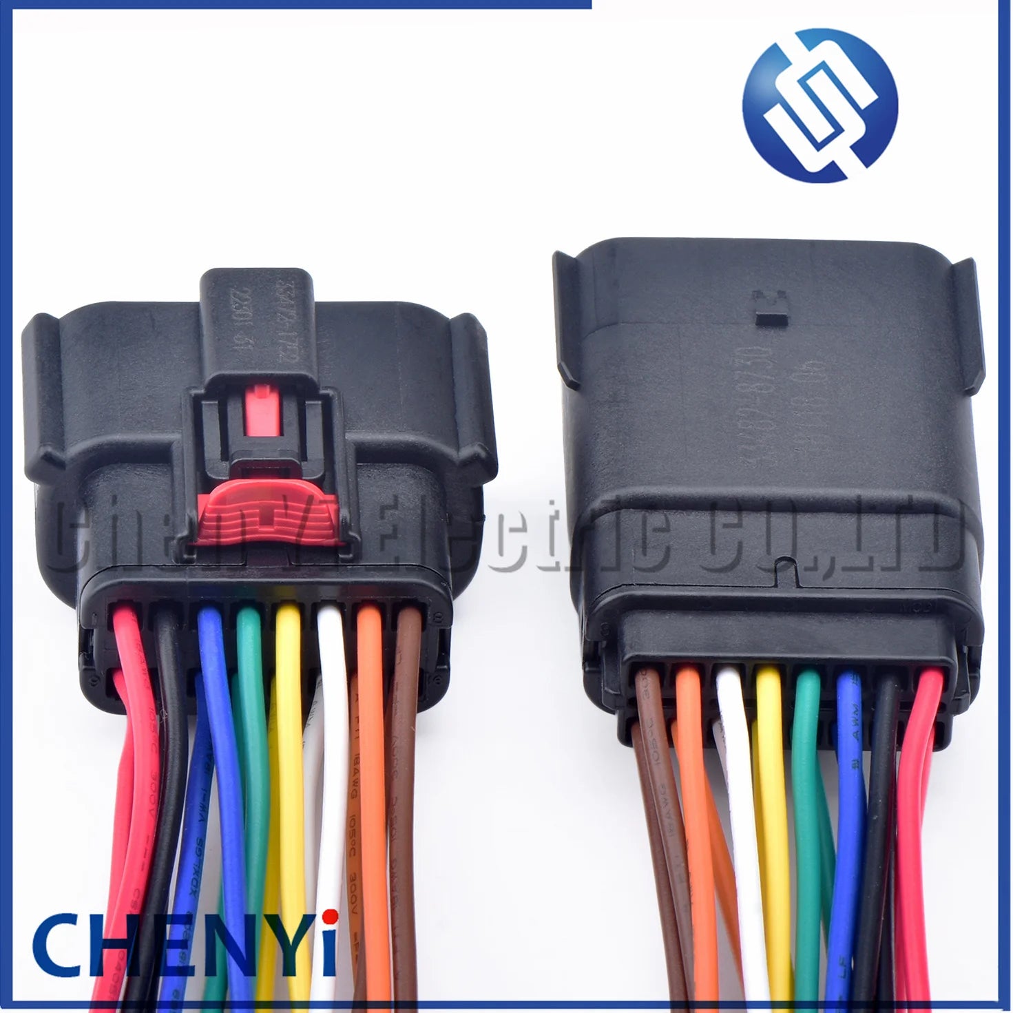 16 Pin Headlight Socket Automotive Lamp Light Connector For Ford Focus Mondeo EDGE Fiesta 33472-1740 33472-1601 with wire