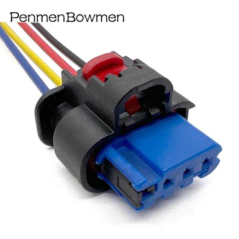 1 Set 4 Pin Auto Ignition Coil High Voltage Electrical Connectors Wire Harness Plug For Hyundai Sonata 1-2296696-1 1-2203773-1