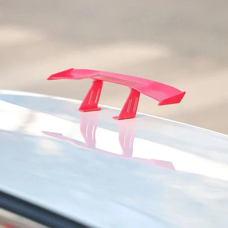 Mini Tail Fins For Cars Decoration Vehicle Exterior Retrofit Parts Racing Sport Style Universal Decorative Spoiler Wing