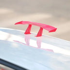 Mini Tail Fins For Cars Decoration Vehicle Exterior Retrofit Parts Racing Sport Style Universal Decorative Spoiler Wing