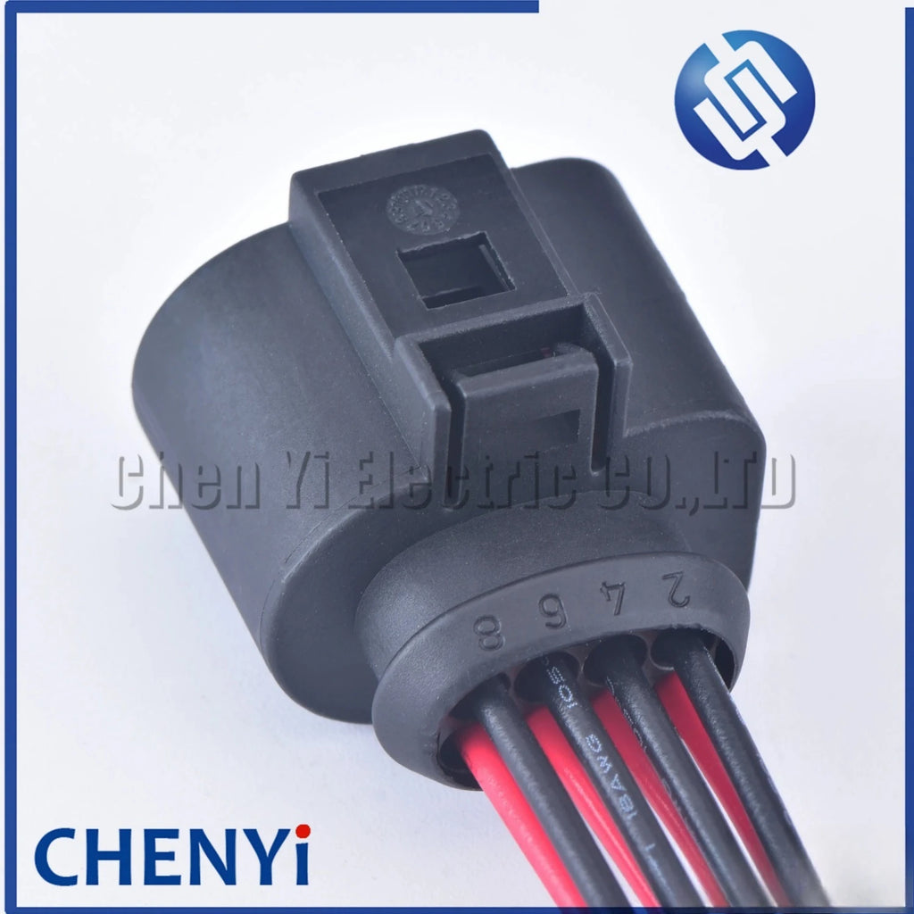 8 Pin Automotive waterproof Connectors Wire harness Plug 1J0973714 1J0973814