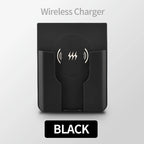 15W Wall Mount Wireless Charger, Qi Universal Fast Charging Panel for iPhone & Android, Flush AC 110–220V In-Wall Phone Charger