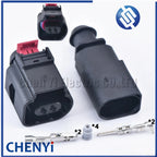 2 Pin Automotive Connectors Temperature Compressor Sensor Wire harness Plug 8K0973702D 8K0 973 702