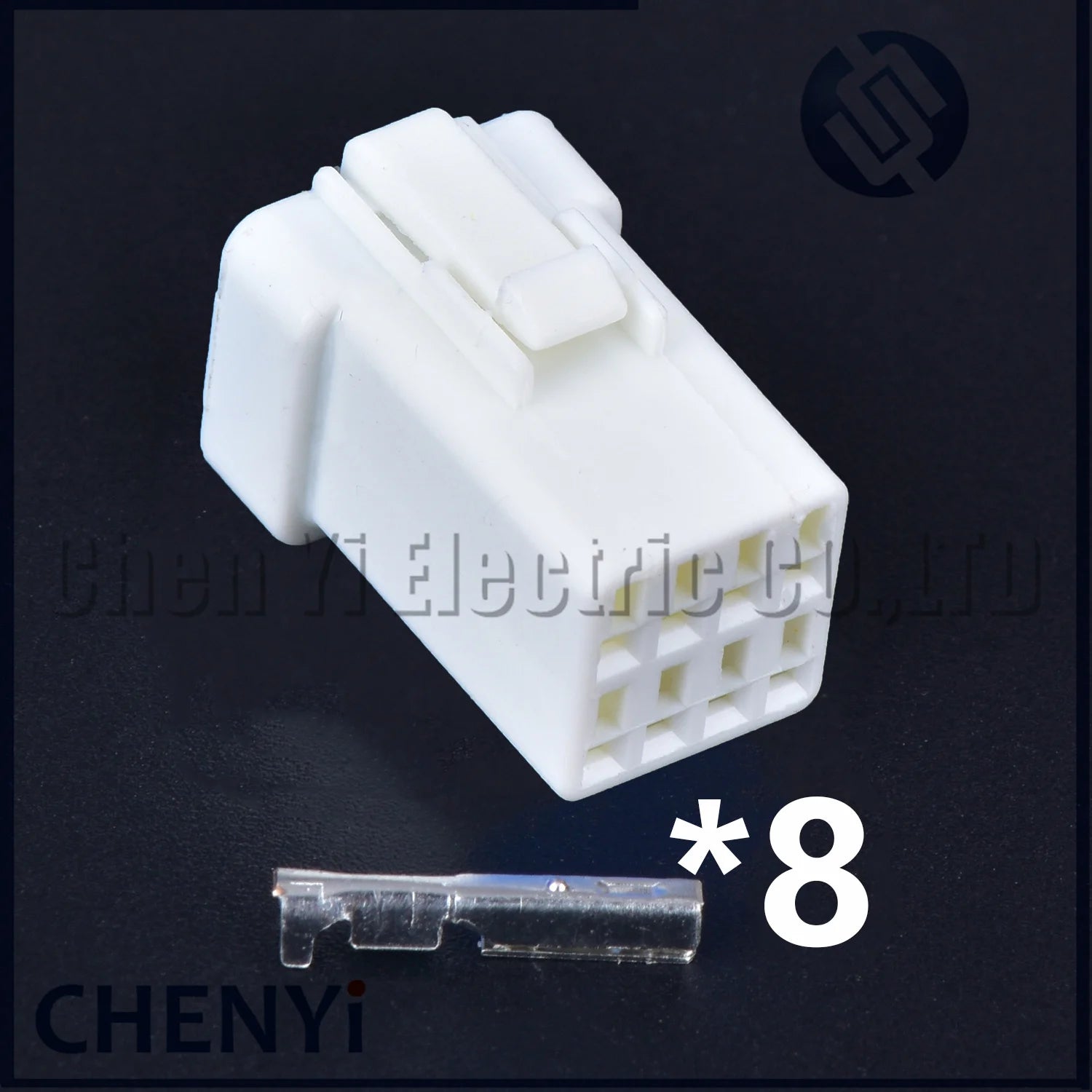 5 sets Black or white 8 Pin Automotive Waterproof Connector Male or Female Butt Plug 08R-JWPF-VSLE-S 08T-JWPF-VSLE-S With pins