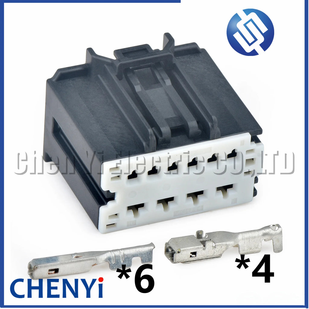 10 Pin auto connector Car Power amplifier host plug 31372-1100 31372-1000 31372-1200 For Ford Cadillac Chevrolet Buick GMC
