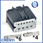 10 Pin auto connector Car Power amplifier host plug 31372-1100 31372-1000 31372-1200 For Ford Cadillac Chevrolet Buick GMC