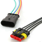 4 Pin Connector Waterproof 1.8mm Series Male Female Connectors Motorcycle Electrical Harnesses Wiring Harness 282106-1 282088-1
