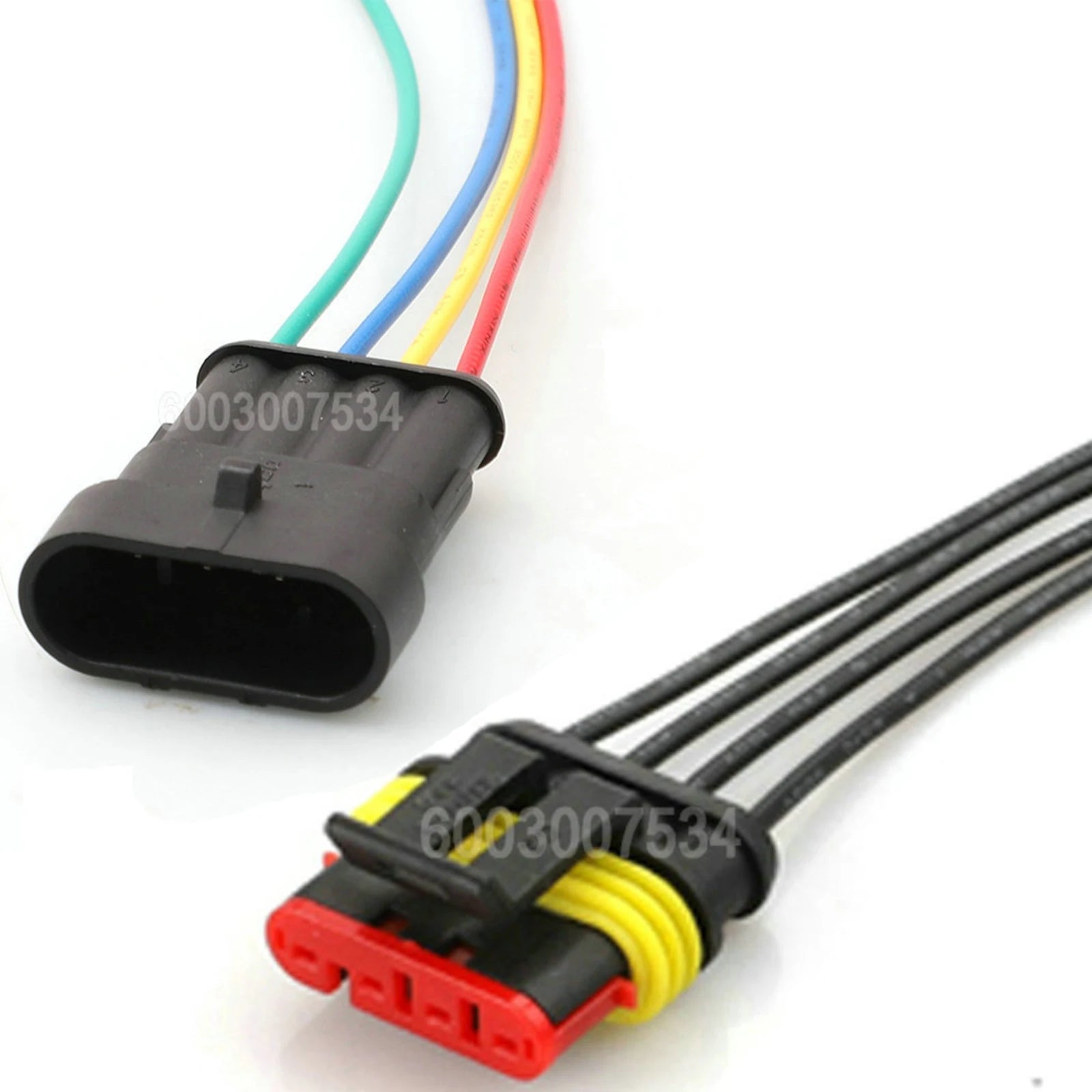 4 Pin Connector Waterproof 1.8mm Series Male Female Connectors Motorcycle Electrical Harnesses Wiring Harness 282106-1 282088-1