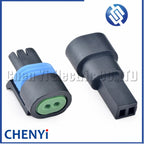 2 Pin Auto waterproof connector Engine Coolant Temperature Sensor plug 12162195 12162193 15326388 For GM Buick Chevrolet CUMMINS