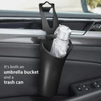 Multi-functional Car Umbrella Holder Hanging Bin Truck Back Seat Trash Can Storage Organizer Waterproof Umbrella Holder Amagi