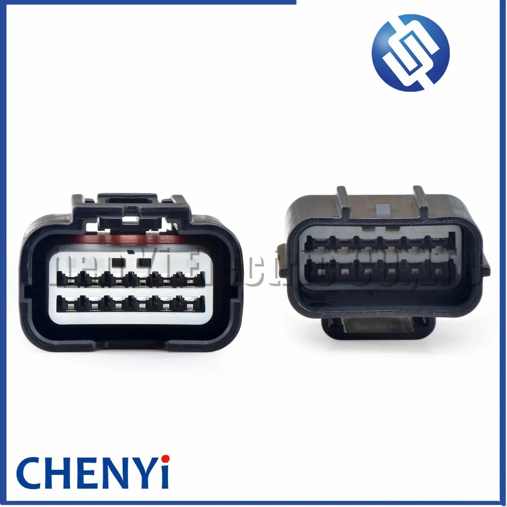 12 pin auto waterproof connector Car electric eye reversing radar harness plug 7283-4038-30 7282-4038-30 For Nissan Toyota Honda