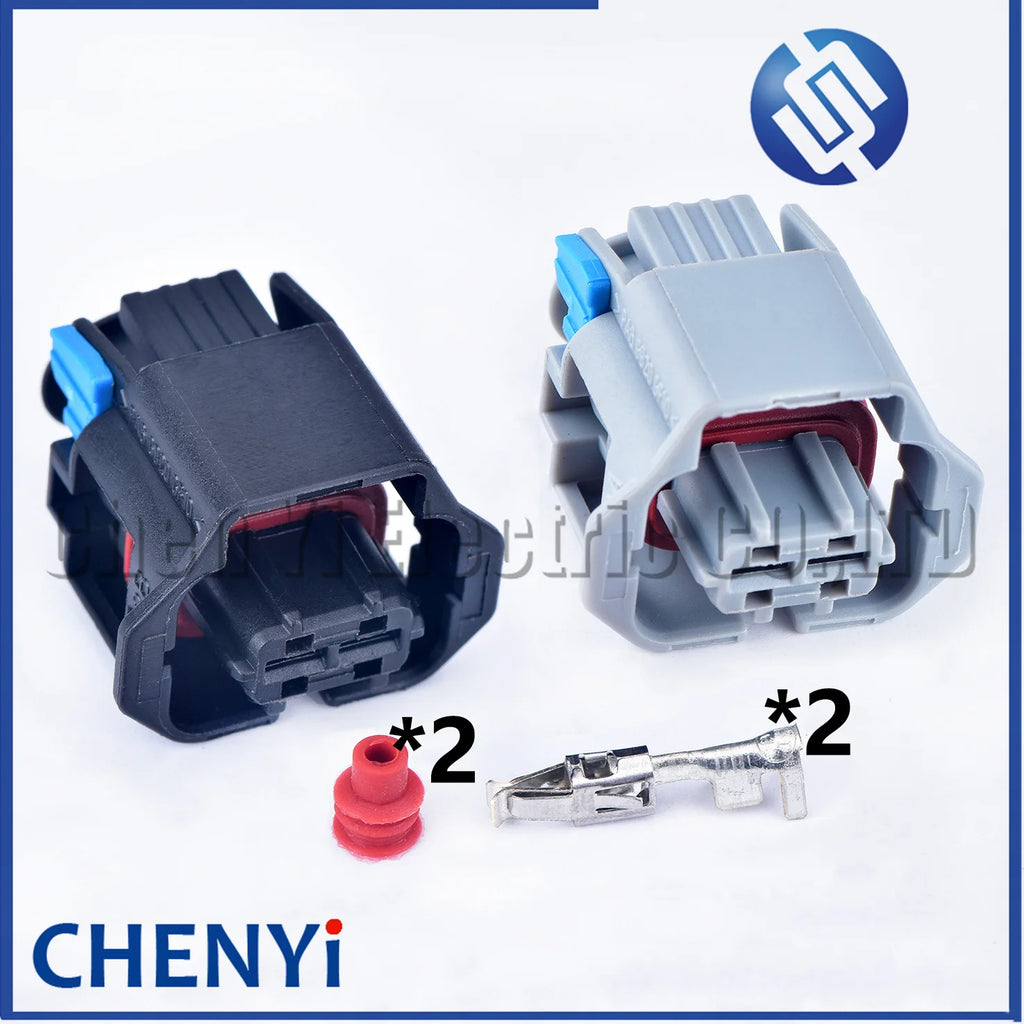 2 Pin female automotive waterproof Connector Fuel injector ignition coil plug Sensor wiring harness plug 15397337 15426723