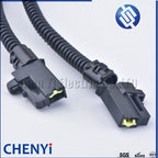 For Toyota Vios YARiS Camry Highlander Corolla High And Low Tone Horn Cable Snail Horn Plug One To Two wire harness modification