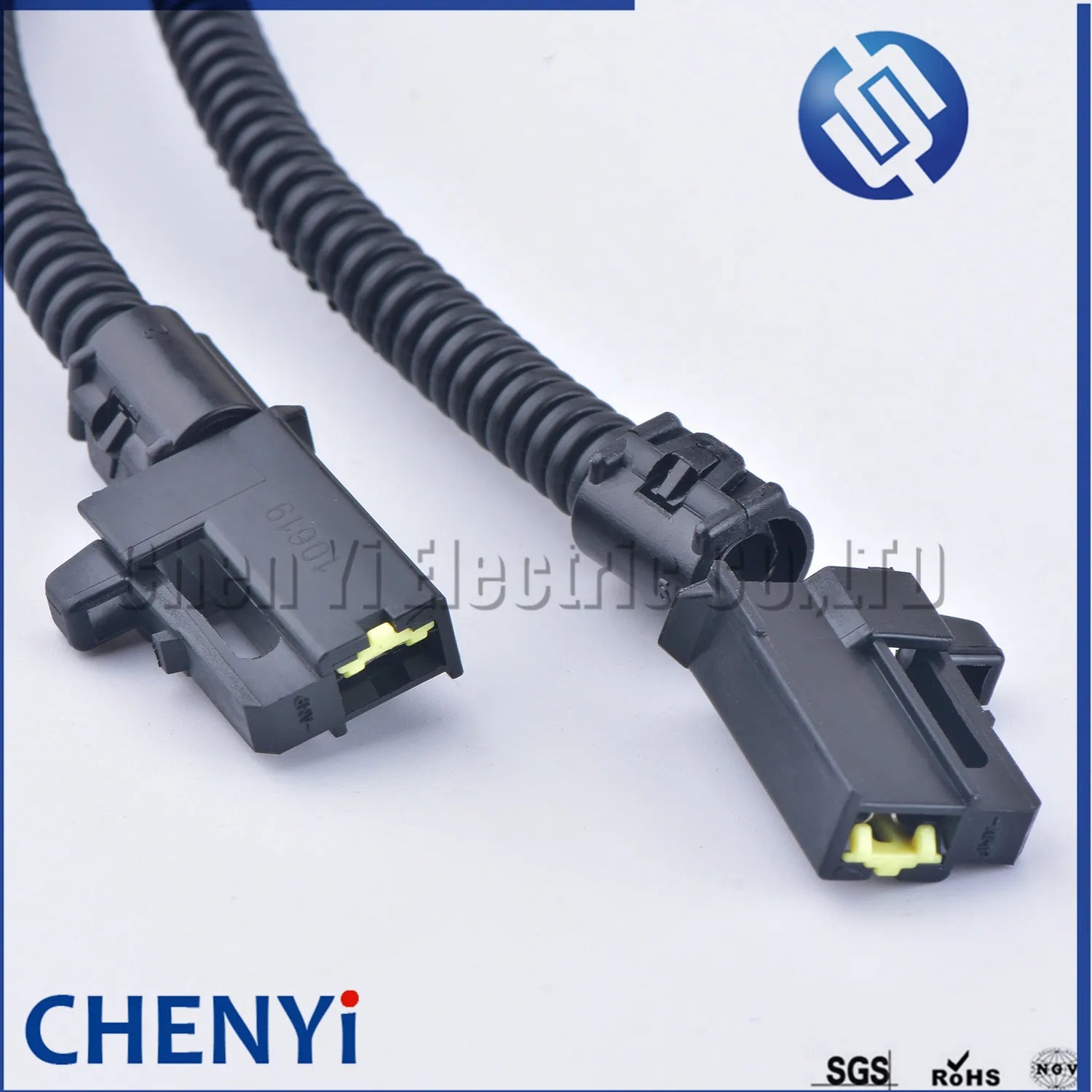 For Toyota Vios YARiS Camry Highlander Corolla High And Low Tone Horn Cable Snail Horn Plug One To Two wire harness modification