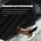 Car Sunshade Curtains Summer Mosquito Proof Curtains Universal Side Window Mesh Net Breathable Sunshade Auto Accessories Black