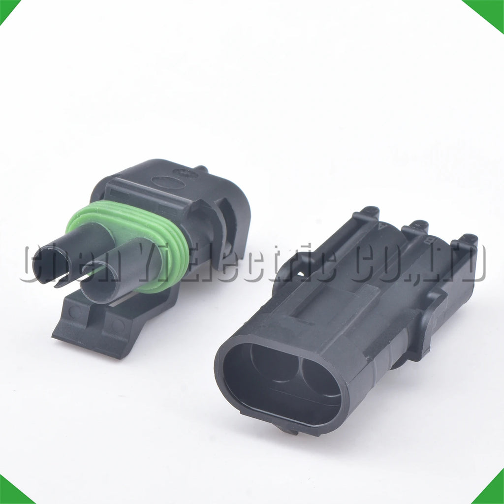 2-Pin Connector Connector Series Female Injector Socket Waterproof Automobile Cable Gm